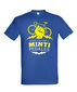 Marškinėliai vyrams Mink pedalus, mėlyni kaina ir informacija | Vyriški marškinėliai | pigu.lt