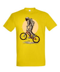 Marškinėliai vyrams Kosmosas, geltoni kaina ir informacija | Vyriški marškinėliai | pigu.lt