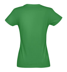 Marškinėliai moterims Pralėksim, žali цена и информация | Футболка женская | pigu.lt