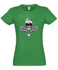 Marškinėliai moterims Tenisas, žali kaina ir informacija | Marškinėliai moterims | pigu.lt