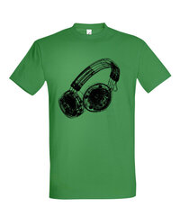 Marškinėliai vyrams DJ, žali цена и информация | Мужские футболки | pigu.lt