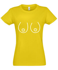 Marškinėliai moterims Arbūzai, geltoni kaina ir informacija | Marškinėliai moterims | pigu.lt