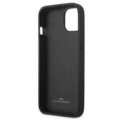 BMHCP13MTRTBK BMW PU Triangles Tricolor Line чехол для iPhone 13 Black цена и информация | Чехлы для телефонов | pigu.lt