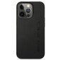 AMG AMHCP13XDOLBK Leather Back Case, skirtas Apple iPhone 13 Pro Max, juodas kaina ir informacija | Telefono dėklai | pigu.lt