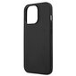 AMG AMHCP13XDOLBK Leather Back Case, skirtas Apple iPhone 13 Pro Max, juodas kaina ir informacija | Telefono dėklai | pigu.lt