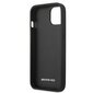 AMG AMHCP13LDOLBK Leather Back Case, skirtas Apple iPhone 13, juodas kaina ir informacija | Telefono dėklai | pigu.lt