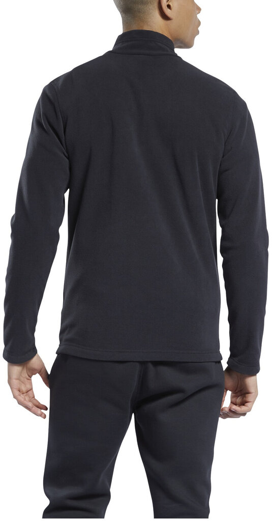 Džemperis vyrams Reebok Ow Flc Q Zip GR8959, juodas kaina ir informacija | Džemperiai vyrams | pigu.lt