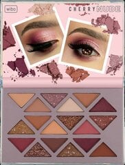 Wibo Тени для век CHERRY NUDE EYESHADOW PALETTE цена и информация | Тушь, средства для роста ресниц, тени для век, карандаши для глаз | pigu.lt