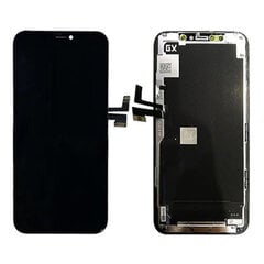 Ekranas iPhone 11 Pro Hard OLED su lietimui jautriu stikliuku (juodas) kaina ir informacija | Priedai telefonams | pigu.lt