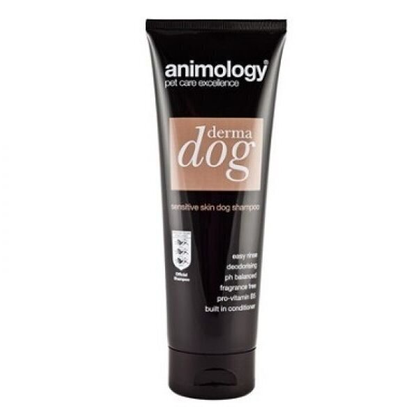 Animology šampūnas šunims Derma Dog, 250 ml цена и информация | Kosmetinės priemonės gyvūnams | pigu.lt