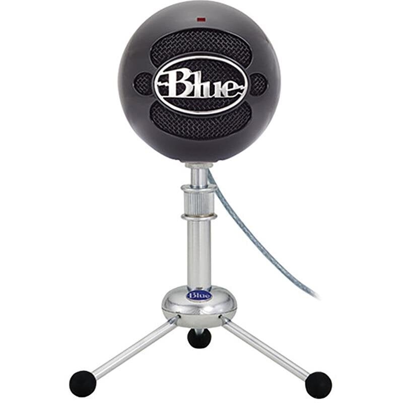 Mikrofonas Blue Snowball, juodas kaina ir informacija | Mikrofonai | pigu.lt