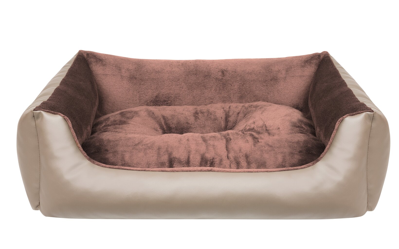 Cazo Mamut Soft Bed ruda lova šunims 75x60cm kaina ir informacija | Guoliai, pagalvėlės | pigu.lt