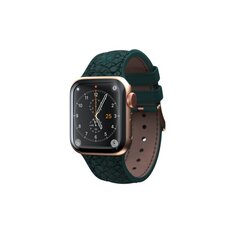 Ремешок для часов Njord Jörð для Apple Watch 44/45 мм, темно-зеленый цена и информация | Аксессуары для смарт-часов и браслетов | pigu.lt
