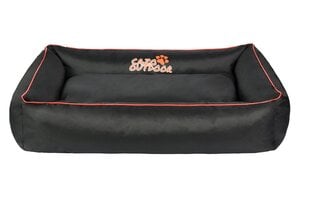 Cazo Outdoor Bed Maxy черная кровать для собак 120x95см цена и информация | Лежаки, домики | pigu.lt