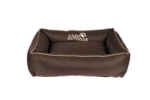 Cazo Outdoor Bed Maxy коричневая кровать для собак 75x60см цена и информация | Лежаки, домики | pigu.lt