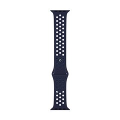 41mm Midnight Navy/Mystic Navy Nike Sport Band - Regular - ML863ZM/A цена и информация | Аксессуары для смарт-часов и браслетов | pigu.lt