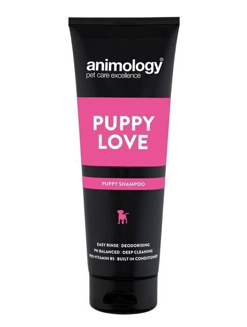 Animology šampūnas mažiems šuniukams Puppy Love, 250 ml цена и информация | Kosmetinės priemonės gyvūnams | pigu.lt