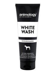 Animology šampūnas balto kailio šunims White Wash, 250 ml kaina ir informacija | Kosmetinės priemonės gyvūnams | pigu.lt