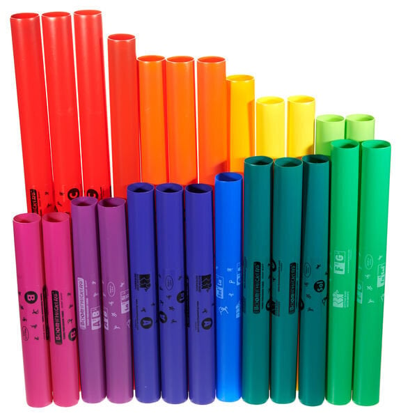 Mušamieji vamzdžiai Boomwhackers MG-BW Set 1 kaina ir informacija | Perkusija | pigu.lt