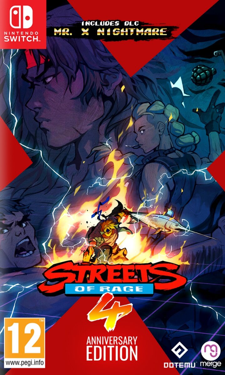 Компьютерная игра SWITCH Streets of Rage 4 Anniversary Edition цена |  pigu.lt