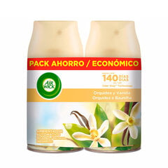 Oro gaiviklio papildymas Air Wick Pagardinta vanile, 2 x 250 ml kaina ir informacija | Oro gaivikliai | pigu.lt