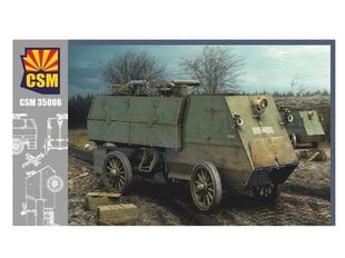 Сборная пластиковая модель CSM - Canadian Armoured MG Carrier, 1/35, 35006 цена и информация | Конструкторы и кубики | pigu.lt