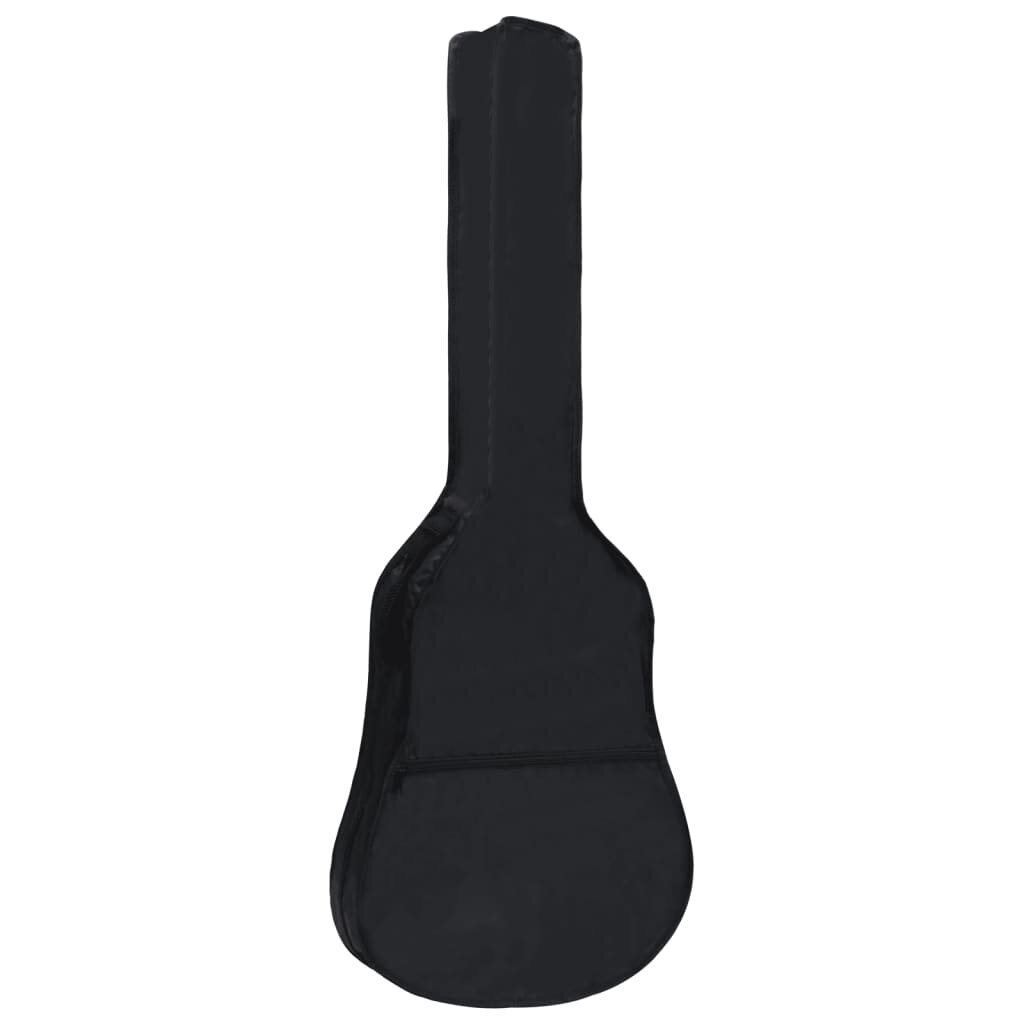 Gitaros dėklas 3/4 dydžio gitarai, juodas, 99.5x36.5 cm kaina ir informacija | Priedai muzikos instrumentams | pigu.lt