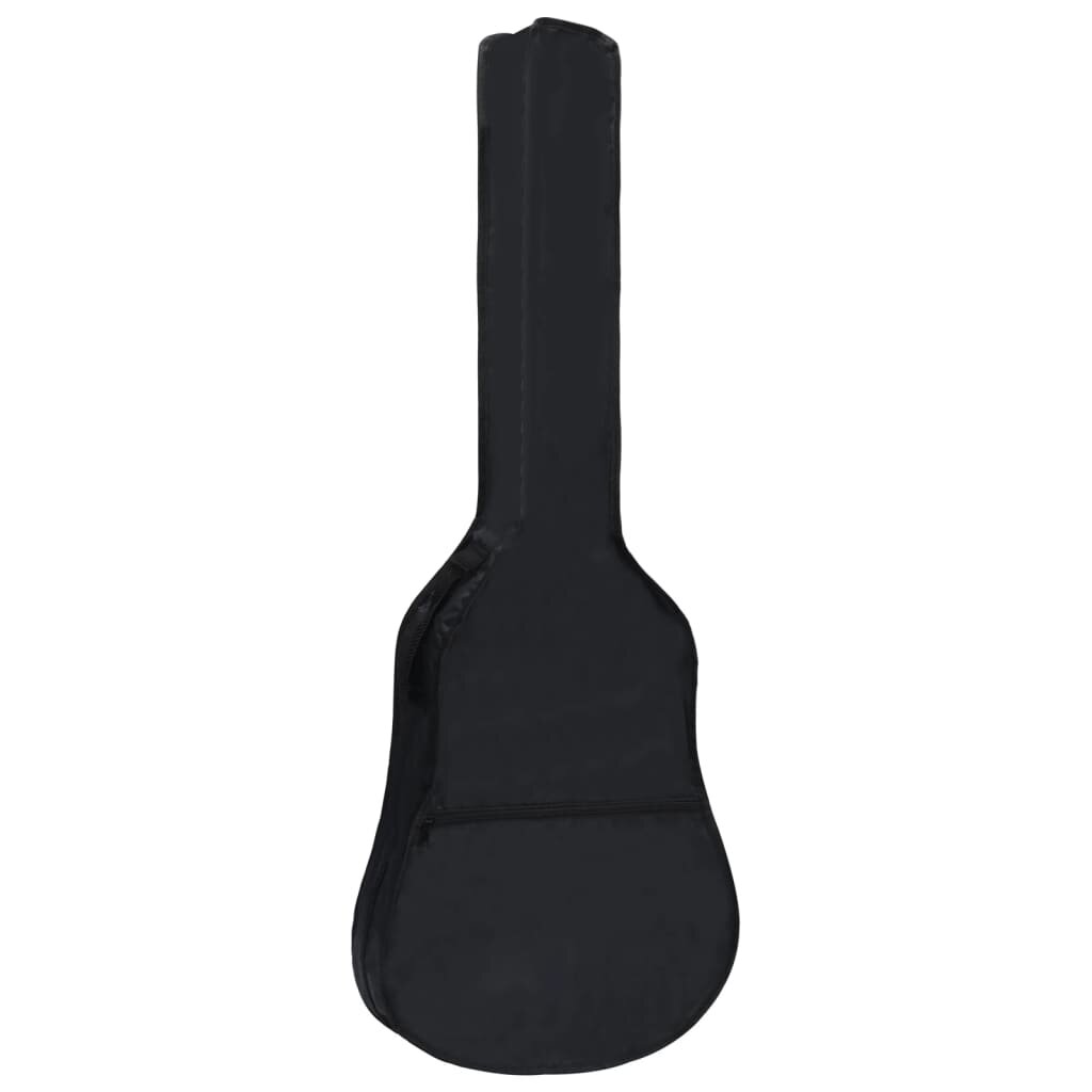 Gitaros dėklas 1/2 dydžio gitarai, juodas, 95x36.5 cm kaina ir informacija | Priedai muzikos instrumentams | pigu.lt