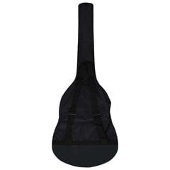 Gitaros dėklas 1/2 dydžio gitarai, juodas, 95x36.5 cm kaina ir informacija | Priedai muzikos instrumentams | pigu.lt