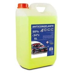 Antifrizas OCC Motorsport 50%, geltona (5 L) kaina ir informacija | Langų ir aušinimo skysčiai | pigu.lt