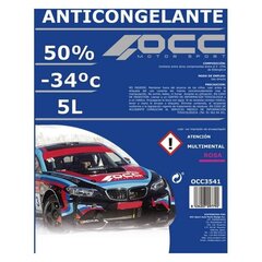 Антифриз OCC Motorsport 50% (5 л) цена и информация | Очищающие и охлаждающие жидкости | pigu.lt