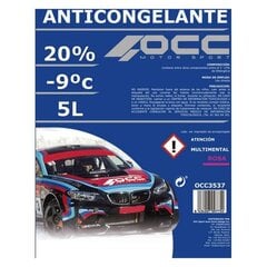 Антифриз OCC Motorsport 20% (5 л) цена и информация | Очищающие и охлаждающие жидкости | pigu.lt