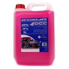 Antifrizas OCC Motorsport 20%, rožinė (5 L) kaina ir informacija | Langų ir aušinimo skysčiai | pigu.lt