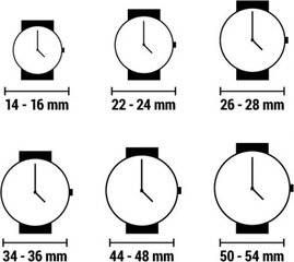 Laikrodis moterims Chronotech CT7002-03M kaina ir informacija | Moteriški laikrodžiai | pigu.lt