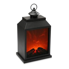Металлический фонарь (16 x 27 x 22 см) цена и информация | Подсвечники, свечи | pigu.lt