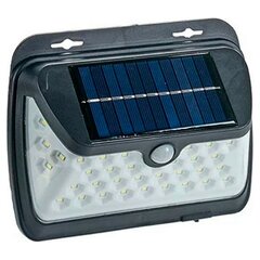 Солнечный светильник Чёрный Стеклянный Пластик (6 x 15 x 19 cm) цена и информация | Ibergarden Товары для сада | pigu.lt