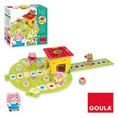 Medinis stalo žaidimas 3 Little Pig, Goula 53146 kaina ir informacija | Goula Vaikams ir kūdikiams | pigu.lt