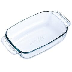 Orkaitės Indas Pyrex Classic Vidrio Skaidrus stiklas (31 x 21 cm) kaina ir informacija | Kepimo indai, popierius, formos | pigu.lt