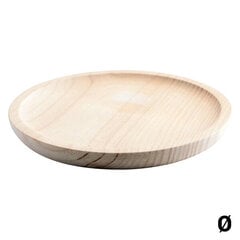 Тарелка Quid Professional, деревянная, Ø 26 cm цена и информация | Посуда, тарелки, обеденные сервизы | pigu.lt