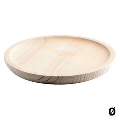 Тарелка Quid Professional, деревянная, Ø 22 cm цена и информация | Посуда, тарелки, обеденные сервизы | pigu.lt