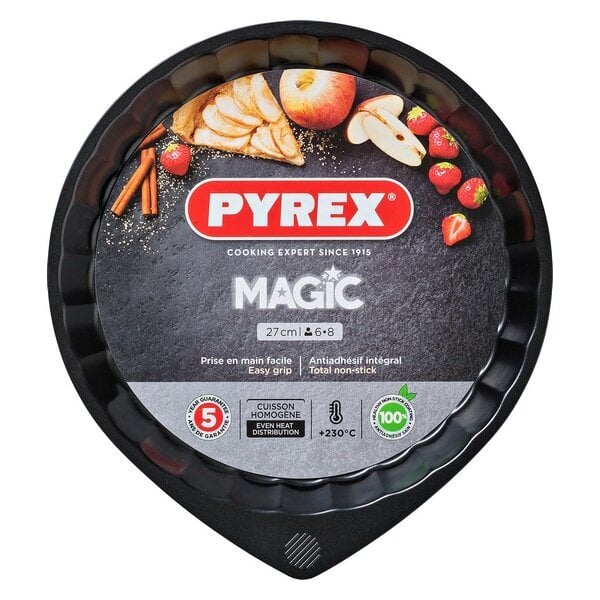 Pyrago kepimo forma Pyrex Magic Nerūdijantis plienas (27 cm) цена и информация | Kepimo indai, popierius, formos | pigu.lt