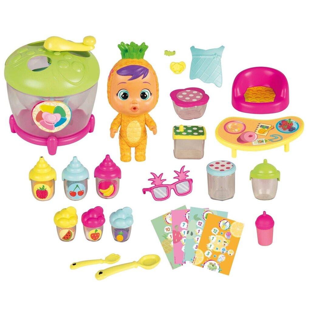 Lėlė ir vaisių fabriko rinkinys Cry Babies Magic Tears kaina ir informacija | Žaislai mergaitėms | pigu.lt