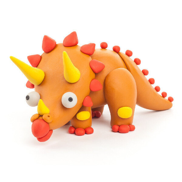 Plastilino rinkinys Hey Clay Dinos, 18 vnt. цена и информация | Piešimo, tapybos, lipdymo reikmenys | pigu.lt