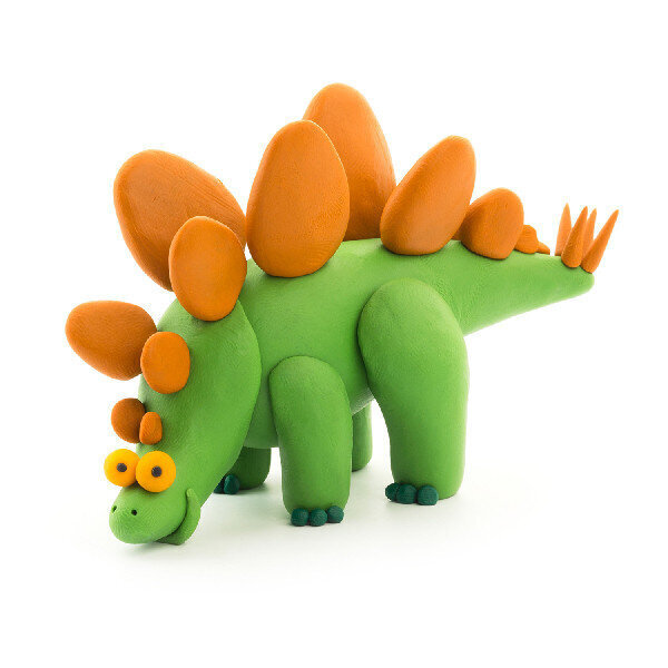 Plastilino rinkinys Hey Clay Dinos, 18 vnt. kaina ir informacija | Piešimo, tapybos, lipdymo reikmenys | pigu.lt