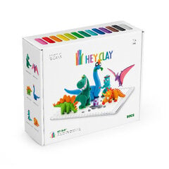 Набор пластилина Hey Clay Dinos, 18 шт. цена и информация | Принадлежности для рисования, лепки | pigu.lt