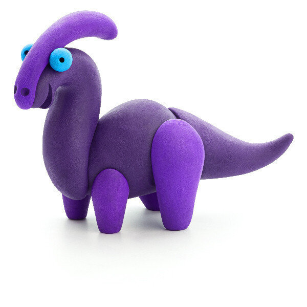 Plastilino rinkinys Hey Clay Mega Dinos, 18 vnt. kaina ir informacija | Piešimo, tapybos, lipdymo reikmenys | pigu.lt