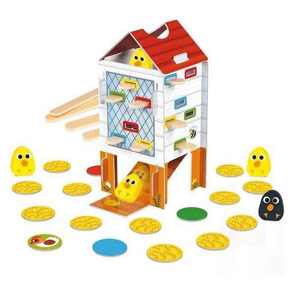Stalo žaidimas Happy Chicken Goula kaina ir informacija | Lavinamieji žaislai | pigu.lt
