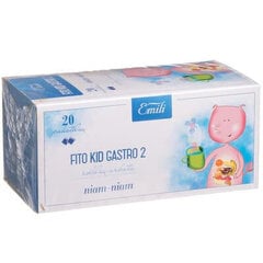 Arbata Emili Fito Kid Gastro 2, 20x1.5 g kaina ir informacija | Arbatos ir vaistažolės | pigu.lt