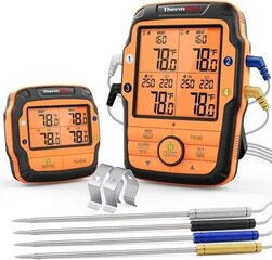 Цифровой беспроводной термометр для пищевых продуктов ThermoPro TP-27 цена и информация | Аксессуары для гриля и барбекю | pigu.lt