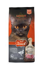 Leonardo Adult Duck & Rice для кошек от 1 года с утиным мясом 15 кг цена и информация | Сухой корм для кошек | pigu.lt